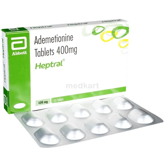 heptral 400mg tablet 10's